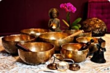 Групповая медитация Тибетские поющие чаши