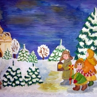 Рождественская арт-экспедиция на озеро Светлояр