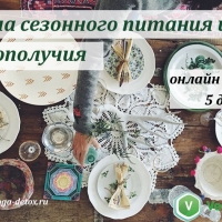 Онлайн вэбинар "Комфортный декабрь" при поддержке Vegetarian.ru