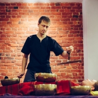 Семинар Сергея Сергиевского "Йога нидра - магия поющих чаш" в Ясенево