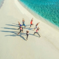 Йога - релакс на Мальдивах