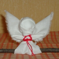 Мастер-класс кукла Рождественский Ангел