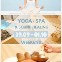 Yoga ● Spa ● Sound Healing Weekend 29 сентября - 1 октября
