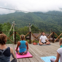 Йога-тур для начинающих в горах Красной Поляны, Сочи