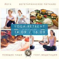 Йога-ретрит с гонг-медитацией в Подмосковье