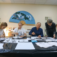 Мастер-класс по японской каллиграфии в Нижнем Новгороде
