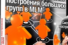 Система и стратегия построения больших групп в MLM