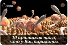 Видео-инструкция: 10 причин того, что у вас есть паразиты